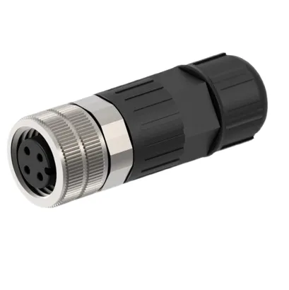 M12 A TYPE 4-PIN Female connector PR40119K — Photo 4