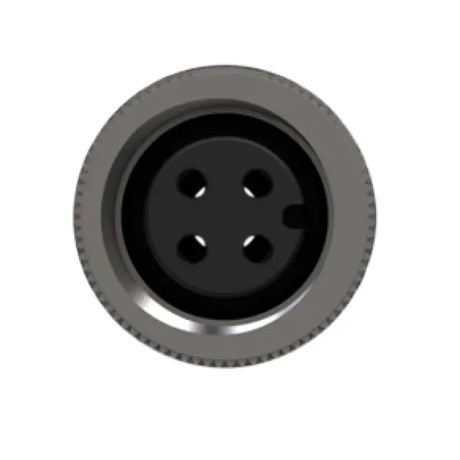 M12 A TYPE 4-PIN Female connector PR40119K — Photo 3
